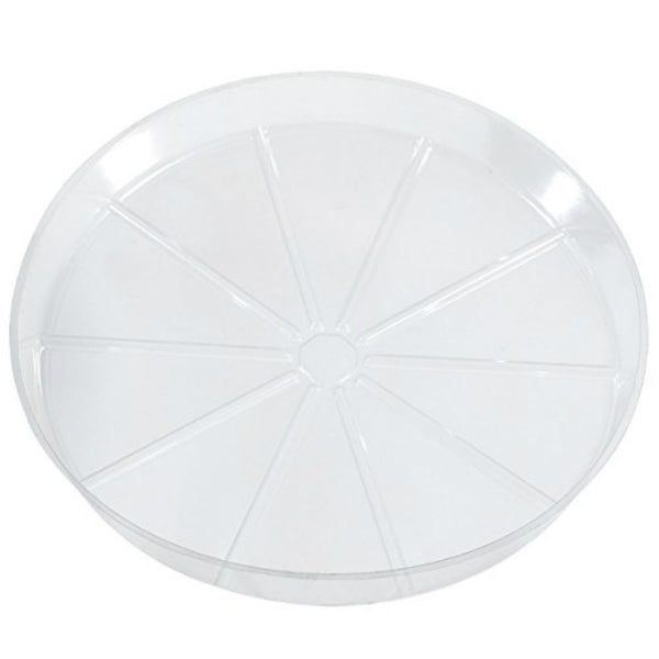 Gardener's Blue Ribbon® VS10VUS Clear Vinyl Plant Saucer, 10"