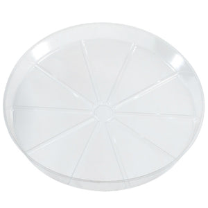 Gardener's Blue Ribbon® VS14VUS Clear Vinyl Plant Saucer, 14"