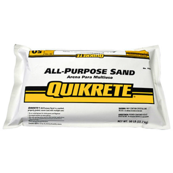 Quikrete 1152-53 All-Purpose Sand, 50 Lbs