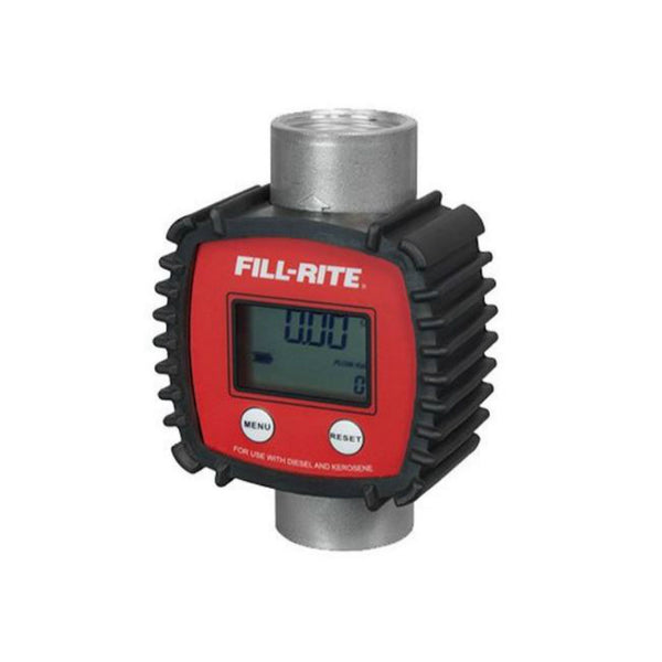 Fill-Rite FR1118A10 In-Line Digital Meter, 3 - 26 GPM, 50 PSI