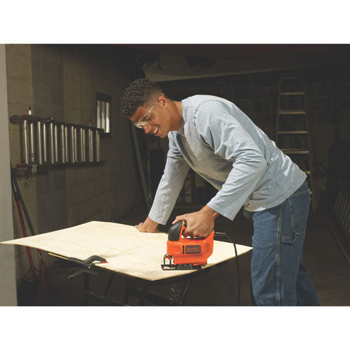 Black & Decker BDEJS300C Variable Speed Jig Saw, 4.5 Amp, 45 Degrees Bevel Stops