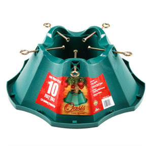 Jack-Post 522-ST Oasis Christmas Tree Stand for Trees Up To 10', 1.9-Gallon