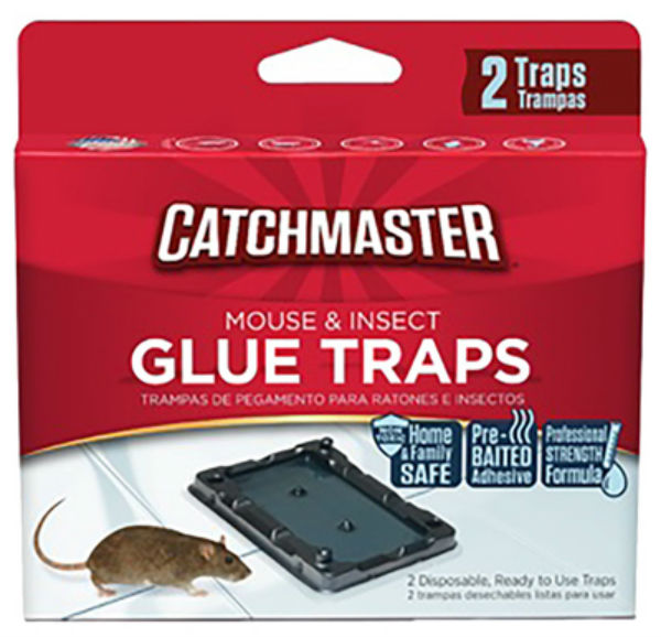 Catchmaster® 102 Mouse & Insect Glue Traps, 2-Pack