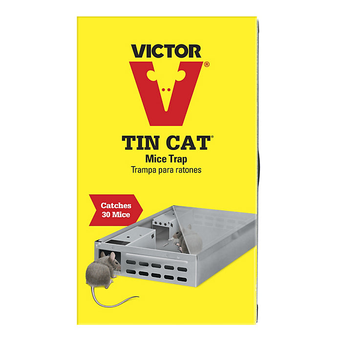Victor® M310 Tin Cat® Live Catch Mouse Trap, Holds Up To 30 Mice