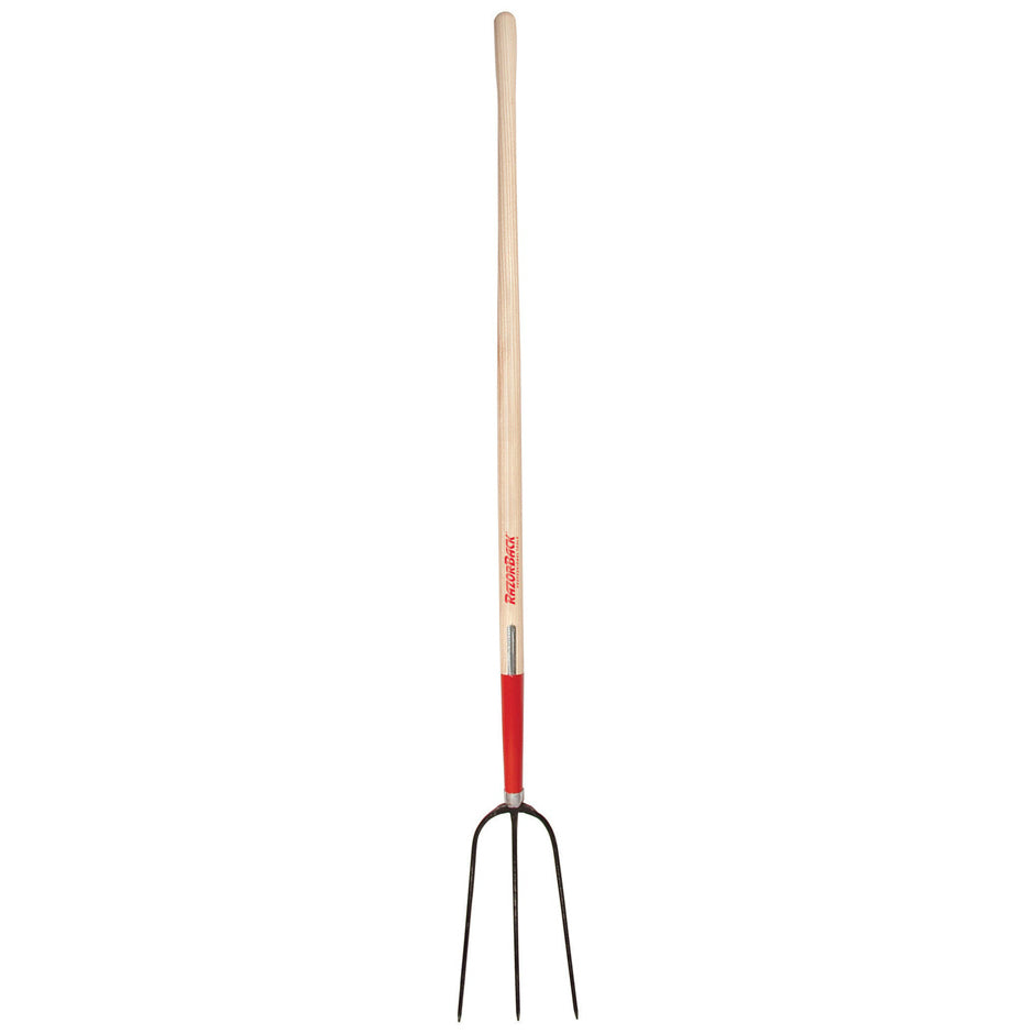 Razor-Back® 73115 Forged Hay Fork with Wood Handle, 3-Tine