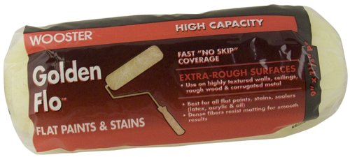 Wooster® RR664-9 Golden Flo™ Knitted Roller Cover, 1-1/4" Nap, 9"