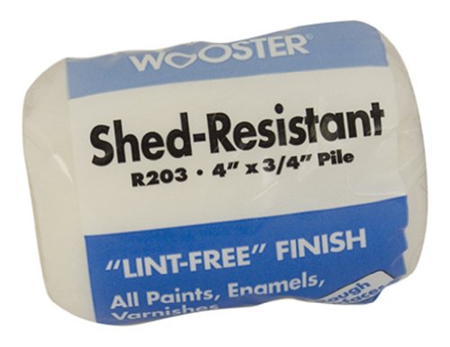 Wooster® R203-4 Super Doo-Z® Shed-Resistant Roller Cover, 3/4" Nap, 4"