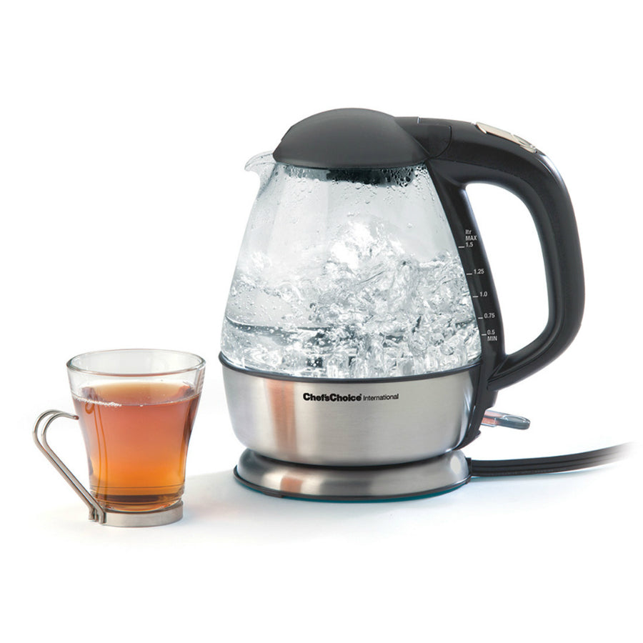 Chef’s Choice® 6800001 Cordless Electric Glass Kettle, 1.5 Quart
