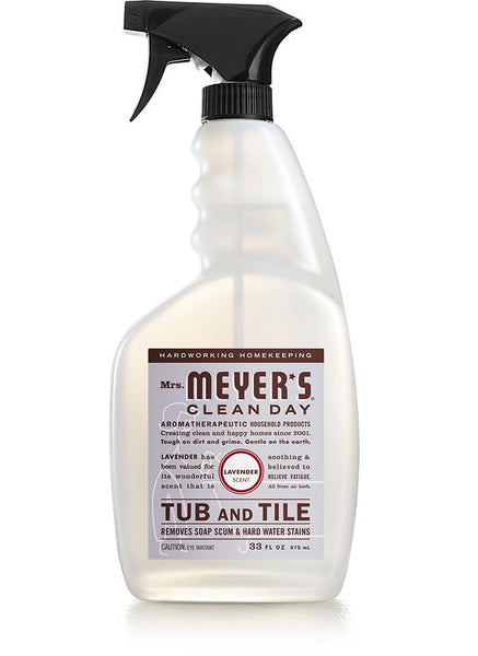 Mrs Meyer's Clean Day 11168 Foaming Trigger Tub & Tile Cleaner, Lavender Scent