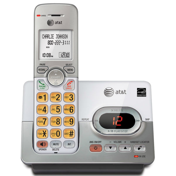 AT&T® EL52103 Cordless Phone System with Caller ID/Call Waiting