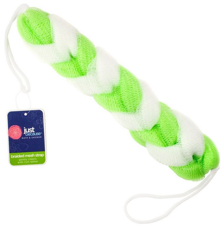 Just Because™ 9895 Braided Mesh Strap, Assorted Colors