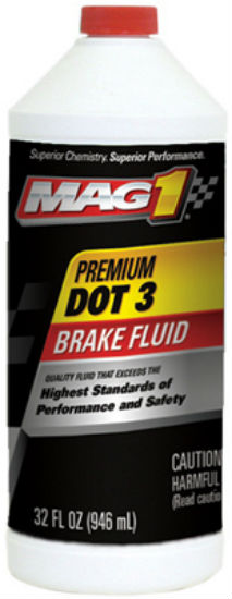 Mag1 MG20BFPL Premium Dot 3 Brake Fluid, 1-Quart
