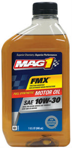 Mag1 MG13FLPL FMX Full Synthetic Motor Oil, SAE 10W-30, 1 Qt