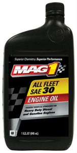 Mag1 MG0530P6 Diesel Engine Oil, All Fleet SAE 30, 1 Qt
