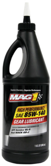 Mag1 MG2284PL High Performance Gear Lubricant Oil, SAE 85W-140, 1-Qt