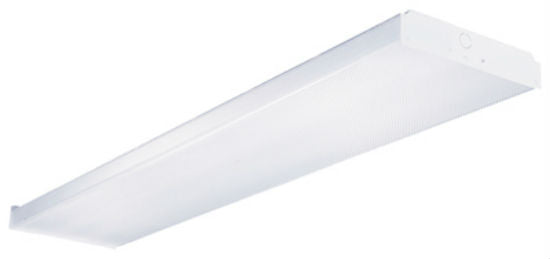 Metalux™ WS432R Fluorescent Premium Wraparound, 4', 32W