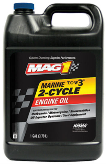 Mag1 MG06104P Marine TC-W3 2-Cycle Engine Oil, 1 Gallon