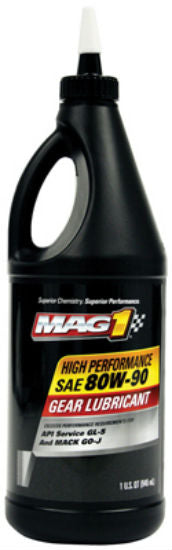 Mag1 MG1890PL High Performance Gear Lubricant Oil, SAE 80W-90, 1-Qt