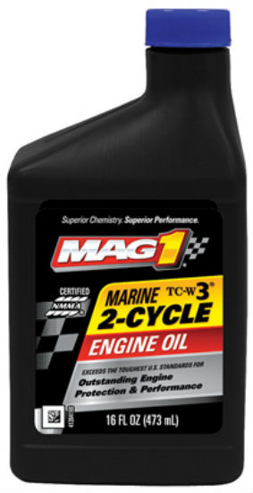 Mag1 MG061016 Marine TC-W3 2-Cycle Engine Oil, 16 Oz