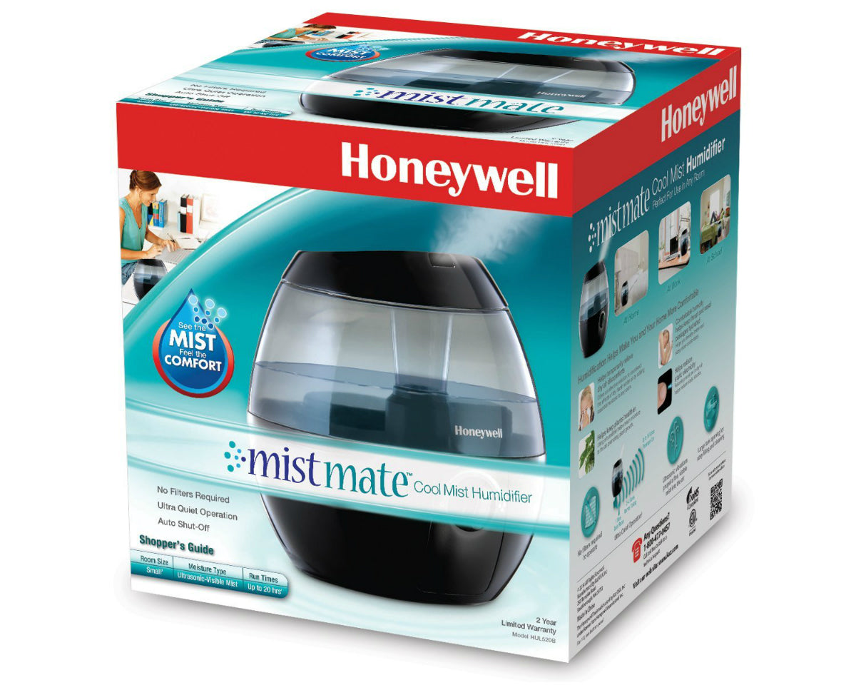 Honeywell HUL520BV1 MistMate™ Ultrasonic Cool Mist Humidifier, Black
