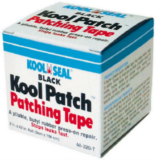 Kool Seal® KST040320-99 Roof & Gutter Butyl Tape, Black, 2" x 42"