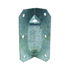 Simpson Strong-Tie GA2 Galvanized Steel Gusset Angle, 18 Gauge, 3-1/4" x 1-1/4"