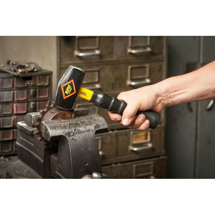 Nupla® 28035 Classic® Hand Drilling Hammer w/ Nuplaglas® Handle, HD3SG, 10"