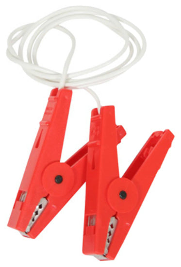 Gallagher G634004 Electric Fence Jump Leads with HD Clamps