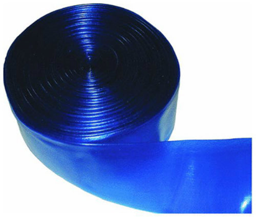 Jed 60-645-050 Deluxe Transparent Backwash Hose, 2" x 50", Blue