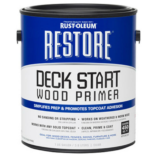 Rust-Oleum® 287517 Restore® Deck Start Wood Primer, 1 Gallon