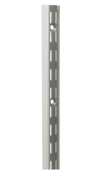 Knape & Vogt® 82-TI-48 Heavy-Duty Dual Track Shelf Standard, 48", Titanium