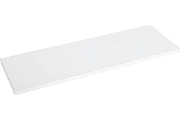 Knape & Vogt® 1980-WH-16X48 Regular-Duty All-Purpose Shelf Board, White, 16" x 48"