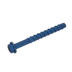 Tapcon® 11414 Hex-Washer-Head Large Diameter Concrete Anchor, 3/8"x4", 10-Pack