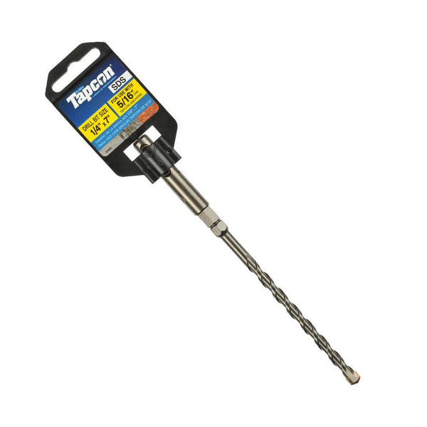 Tapcon® 11493 Carbide-Tipped SDS Shank Drill Bit, 1/4" x 7"