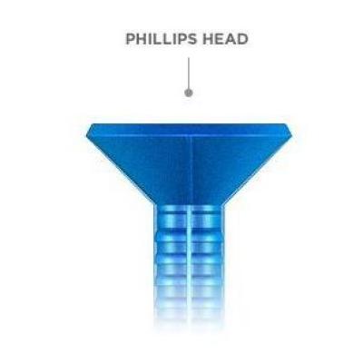 Tapcon® 24560 Phillips Flat-Head Concrete Anchors, 3/16" x 2-1/4", 225-Count