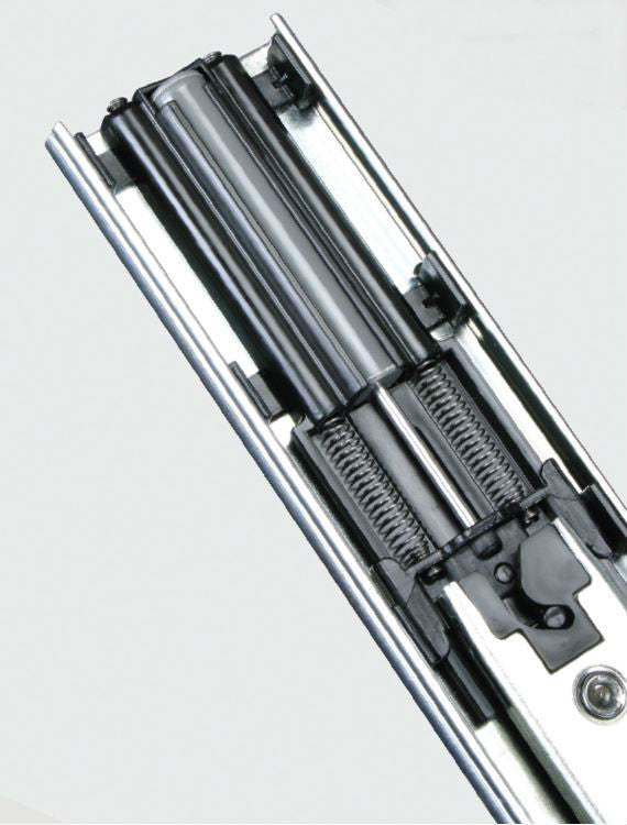 Knape & Vogt® 8450FMRP-16 Full Extension Soft-Close Drawer Slide, Zinc, 16"