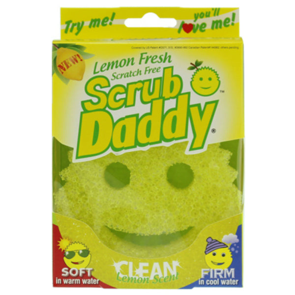 Scrub Daddy SDLFMVP Lemon Fresh Scratch Free Sponge