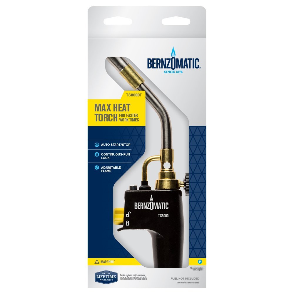 Bernzomatic TS8000T High Intensity Mapp Gas Torch Head