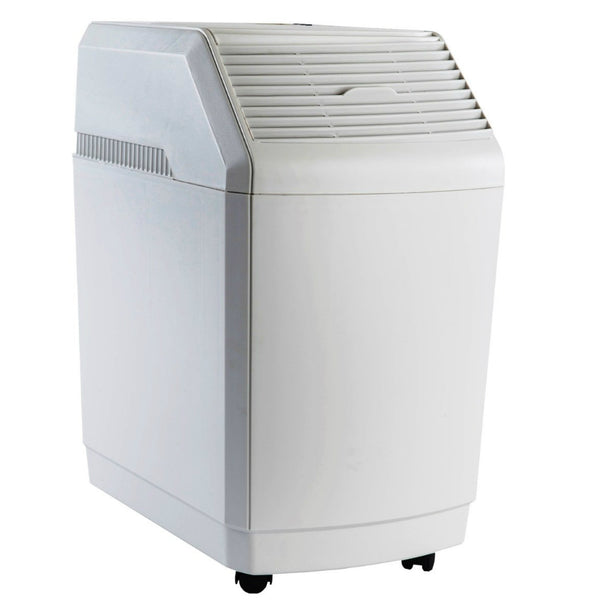 Essick Air 831000 AirCare Space-Saver Evaporative Humidifier, 2700 Sqft, White