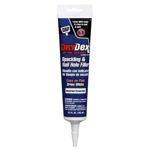 DAP® 12343 DryDex® Spackling & Nail Hole Filler, 5.5 Oz