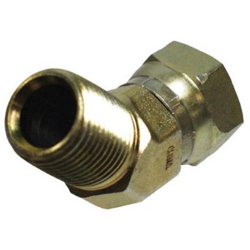 Apache 39005550 45-Degree Hydraulic Hose Adapter, 1/2"MP x 1/2"FPX