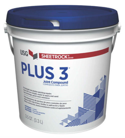 Sheetrock® 384013 Plus 3® Lightweight Joint Compound, 3.5 Quart