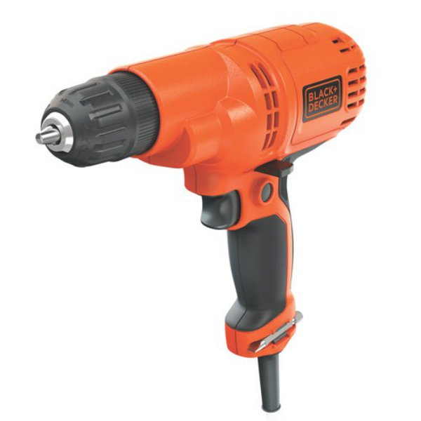 Black & Decker® DR260C Powerful Drill/Driver Kit with 6' Cord, 5.2 Amp, 3/8"