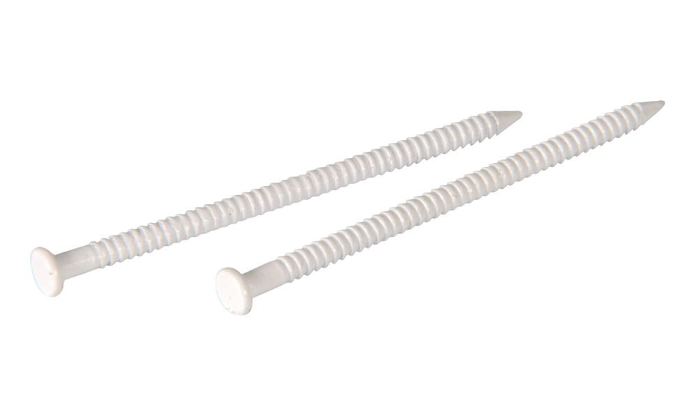 Hillman Fasteners 461527 White Panel Nails, 1", 6 Oz