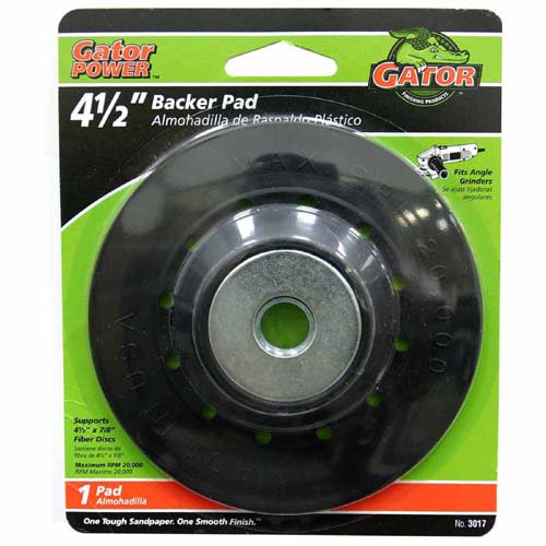 Gator® 3017 Fiber Disc Backer Pad, 4.5"
