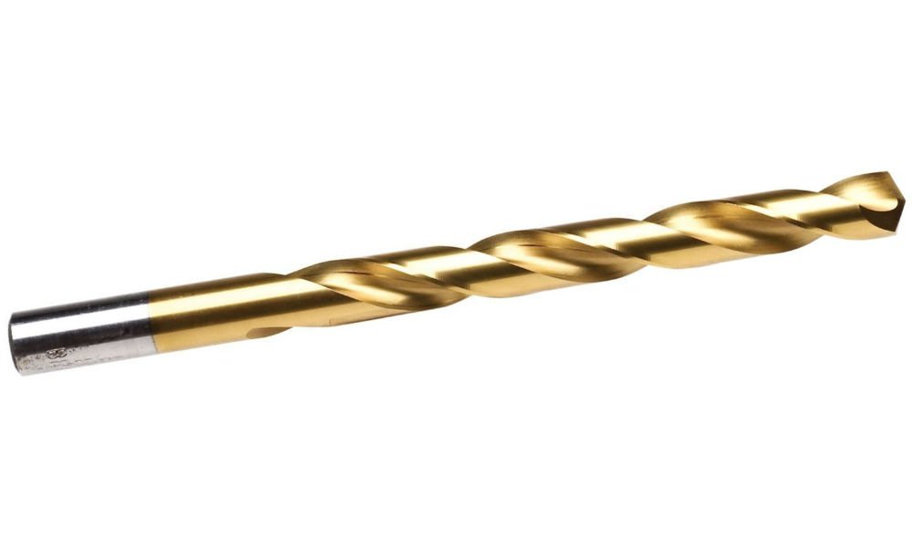 Irwin 63907 Titanium HSS Fractional Straight Shank Drill Bit, 7/64"