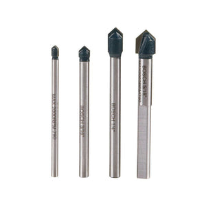 Bosch GT2000 Glass & Tile Bit Set, 4-Piece
