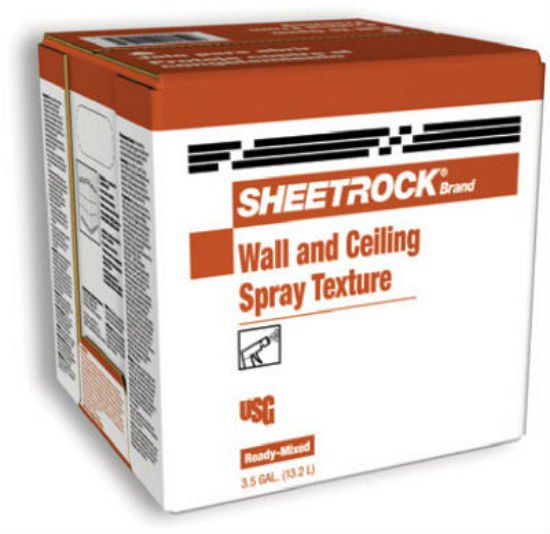 Sheetrock® 540750000 Wall and Ceiling Spray Texture, 3.5 Gallon Carton