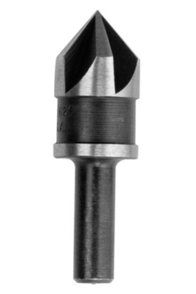 Irwin® 1877715 High Speed Steel Countersink Drill Bit, Black Oxide, 3/8"