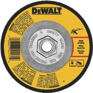 DeWalt® DWA4511H Metal Grinding Wheel, 4-1/2" x 1/8" x 5/8" - 11